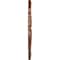 Ekena Millwork Attica with Rose Medallion (Canopies up to 4 1/2"), 26"OD x 3 3/4"ID x 1 1/2"P, Polished Copper CM26ATPOS - alternate 2
